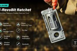 Kickstarter - Ti-RevoBit Ratchet - Titanium Multi-Tool for Everyday Carry