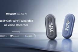 Kickstarter - ANYPIN Note Pod P1 Your Wi-Fi Wearable AI Voice Recorder