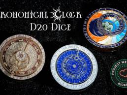 Kickstarter - Astronomical Clock D20 Dice
