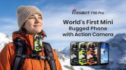 Kickstarter - FOSSiBOT F116 Pro 4.0 Mini Rugged Phone with Action Camera