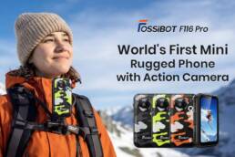 Kickstarter - FOSSiBOT F116 Pro 4.0 Mini Rugged Phone with Action Camera