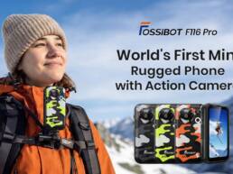 Kickstarter - FOSSiBOT F116 Pro 4.0 Mini Rugged Phone with Action Camera