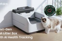 Kickstarter - Petalas The Next-Gen Cat Litter Box with AI Health Tracking