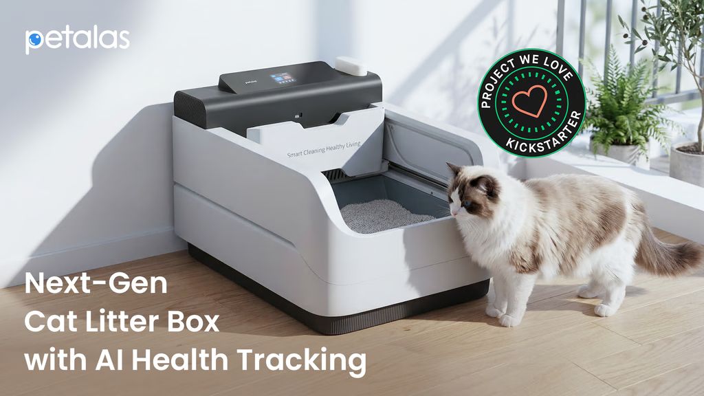 Petalas: The Next-Gen Cat Litter Box with AI Health Tracking - Hunt4Best