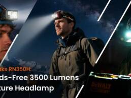 Kickstarter - Raynaks RN350H Hands-Free 3500 Lumens Gesture Headlamp