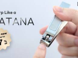 Kickstarter - S+ Nail Clippers Made in Japan, Cut Swiftly Like a Samurai!