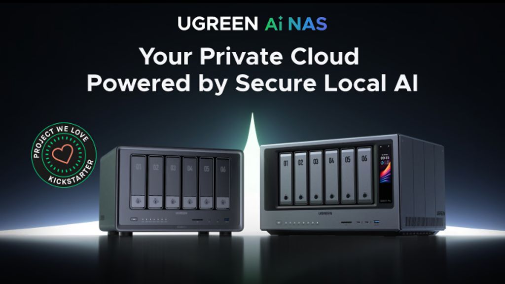 Kickstarter - UGREEN AI NAS Your Private Cloud Powered by Secure Local AI