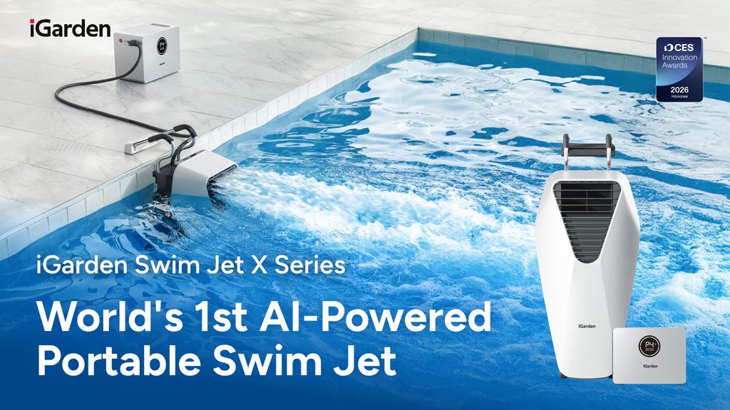 iGarden X Series: World's 1st AI-Powered Portable Swim Jet - Hunt4Best