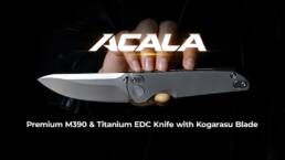 Kickstarter - Acala Dream Series Titanium Folding Knife M390 Blade