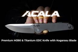 Kickstarter - Acala Dream Series Titanium Folding Knife M390 Blade
