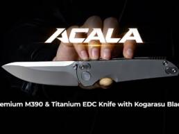 Kickstarter - Acala Dream Series Titanium Folding Knife M390 Blade