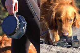 Kickstarter - AguaFido - The Go-Anywhere Dog Bowl You Can Actually Seal