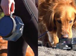 Kickstarter - AguaFido - The Go-Anywhere Dog Bowl You Can Actually Seal
