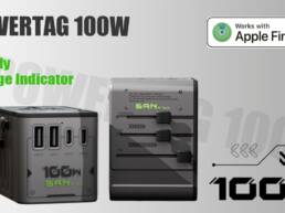 Kickstarter - All-in-One 100W Travel Adapter with Find My