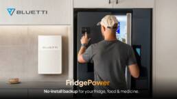 Kickstarter - BLUETTI FridgePower Power Out. Fridge On
