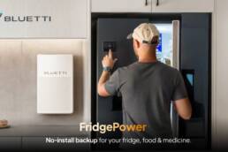 Kickstarter - BLUETTI FridgePower Power Out. Fridge On