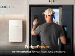 Kickstarter - BLUETTI FridgePower Power Out. Fridge On