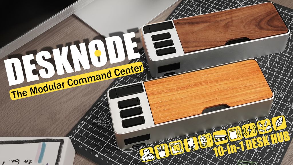 DESKNODE/The Modular Command Center for Your Desk - Hunt4Best
