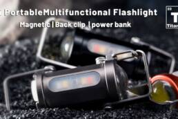 Kickstarter - ENDOROL—Titanium Portable Multifunctional EDC Flashlight
