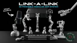 Kickstarter - Link-a-Link The 3D Printable Modular Arm Mounting System