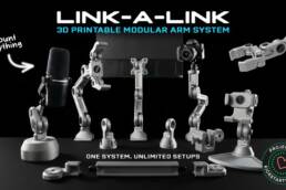 Kickstarter - Link-a-Link The 3D Printable Modular Arm Mounting System