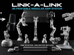 Kickstarter - Link-a-Link The 3D Printable Modular Arm Mounting System