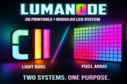 Kickstarter - Lumanode 3D Printable Modular LED System