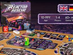 Kickstarter - Reactor Rescue The Board Game Where You Build Real Circuits