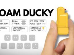 Kickstarter - Roam Ducky — All-in-One Travel Adapter, Fits In Your Pocket