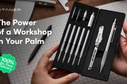 Kickstarter - Titaner Dragon Pearl The 9-in-1 Titanium Modular Pen