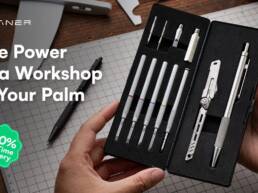 Kickstarter - Titaner Dragon Pearl The 9-in-1 Titanium Modular Pen