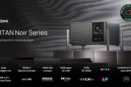 Kickstarter - XGIMI TITAN Noir Series A Dual Iris 4K RGB Laser Projector
