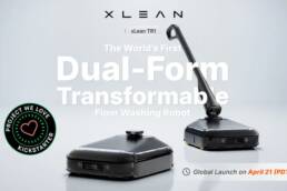 Kickstarter - xLean TR1 The World's First Dual-Form Floor Washing Robot
