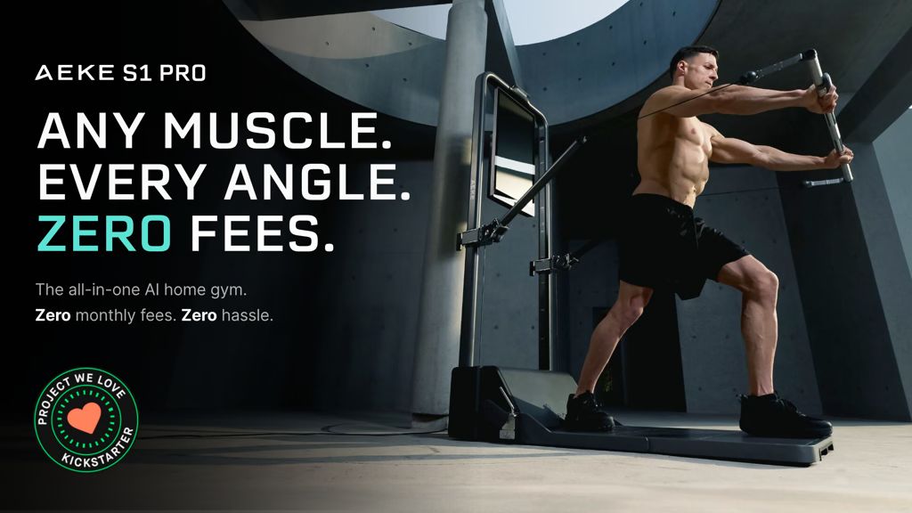 Kickstarter - AEKE S1 Pro FULL-BODY AI HOME GYM