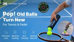 Kickstarter - Airmaster Tennis & Padel Ball Butler – 68% Less, Zero Waste