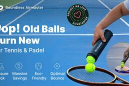 Kickstarter - Airmaster Tennis & Padel Ball Butler – 68% Less, Zero Waste
