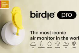 Kickstarter - Birdie® Pro the iconic air monitor - now upgraded