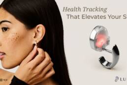 Kickstarter - Lumia 2 Smart Earrings Discreet Next-Gen Health Tracking