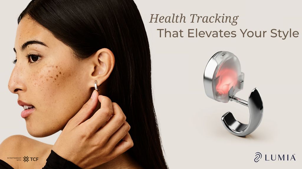 Kickstarter - Lumia 2 Smart Earrings Discreet Next-Gen Health Tracking