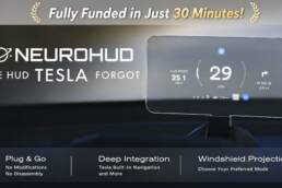 Kickstarter - NeuroHUD The Heads-Up Display Tesla Forgot