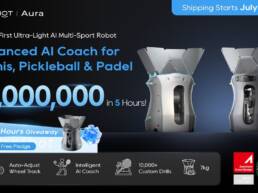 Kickstarter - Pongbot Aura World's First Ultra-Light AI Multi-Sport Robot