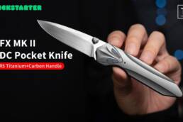 Kickstarter - SFX MK II Silver Fox Titanium & Carbon EDC Pocket Knife