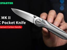 Kickstarter - SFX MK II Silver Fox Titanium & Carbon EDC Pocket Knife