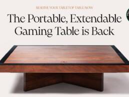 Kickstarter - Tabletop Table The Portable, Modular Gaming Table is Back