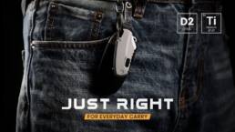 Kickstarter - TiArc Knife A Titanium EDC Knife That Fits — Not Fights