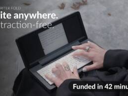 Kickstarter - Zerowriter Fold E-Ink Word Processor