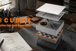 Kickstarter - CUBEX：Modular Multi-Tier Desktop Storage Box