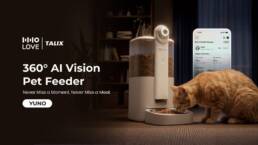 Kickstarter - HHOLOVE YUNO 360° Al Vision Pet Feeder