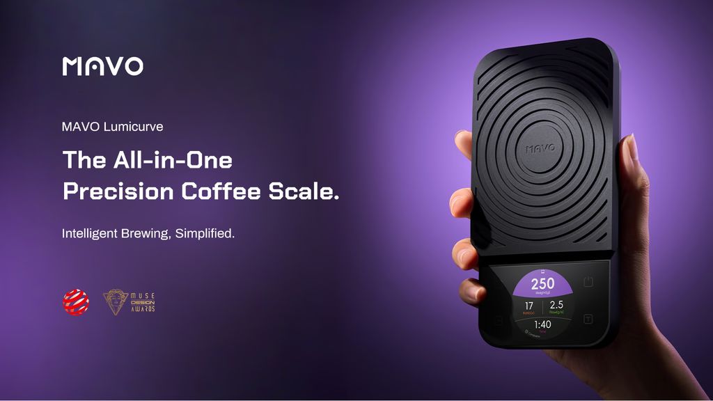 Kickstarter - MAVO Lumicurve – The All-in-One Precision Coffee Scale
