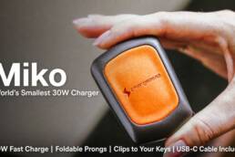 Kickstarter - Miko- 30W GaN Fast Charger That Lives On Your Keyring